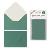 SOBRES COLOR VERDE 7X10CM BLISTER 10U | 10 UNIDADES | (ARGUVAL, S,L,)